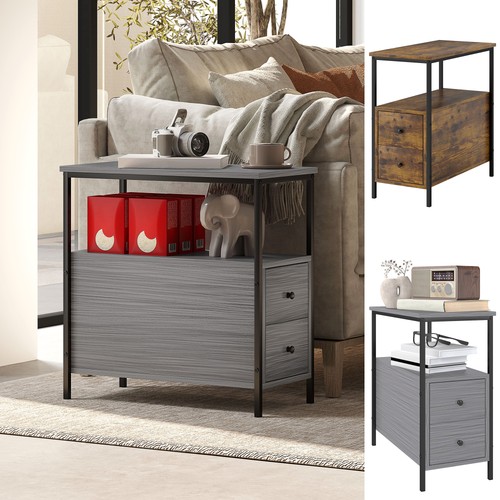 Slim side table end - slim, with
