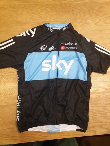 Sky team cycling jersey - sky,
