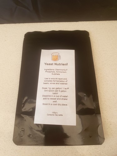 Yeast nutrient 100g - nutrient,