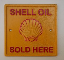 Heavy Cast Metal `SHELL OIL