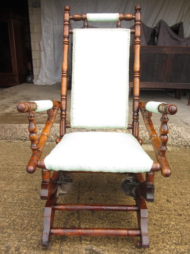 19th century beechwood and