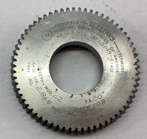 Gear shaper cutter - 1.2, 20