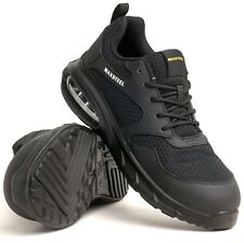 MENS LIGHTWEIGHT COMPOSITE TOE CAP WORK BOOTS SAFETY SHOES WOMENS AIR TRAINER SZ