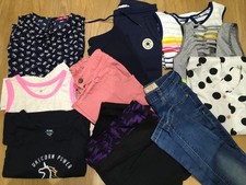 GIRL'S CLOTHES BUNDLE, 10-11Y, JEANS, JOGGERS, TOPS, DRESS, PLAY SUIT, LEGGINGS