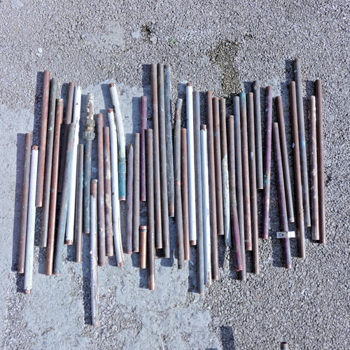 Copper pipe offcuts mixed - copper,