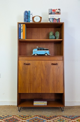Vintage plan bookcase - vintage, g