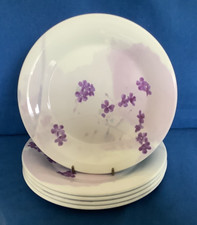 Portmeirion Lilac Meadow ~ Breakfast Plates x 5 ~ Styled by Jo Gorman.