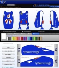 Complete Skydive Rig - Vector3 V348 - Safire 178