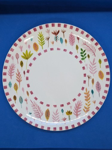 Lucy tiffney pink - pink, leaves