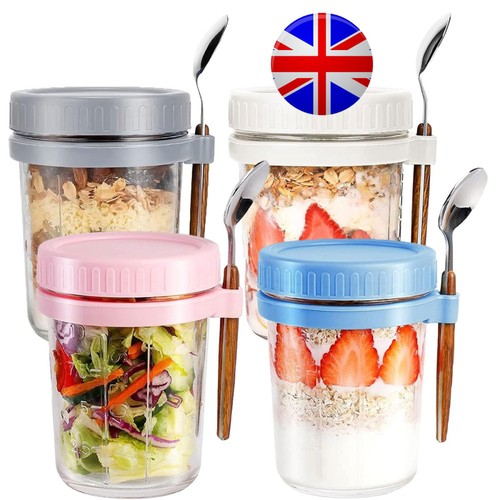 4pcs overnight oats container - overnight,