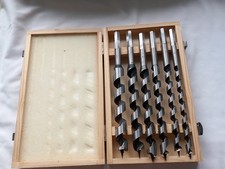 Power Craft 6 piece metric wood drill auger set