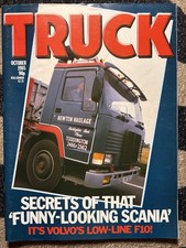 Truck magazine october 1985 - truck,