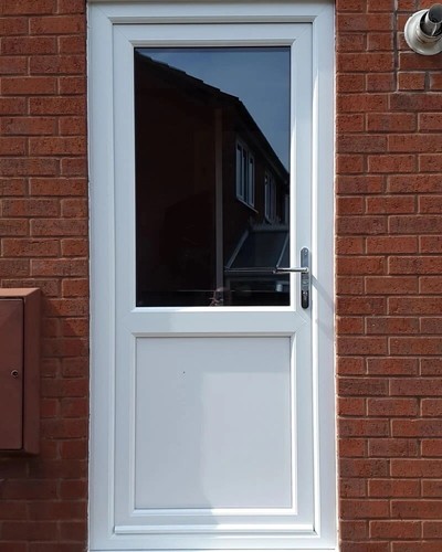 Upvc back door made - made, to