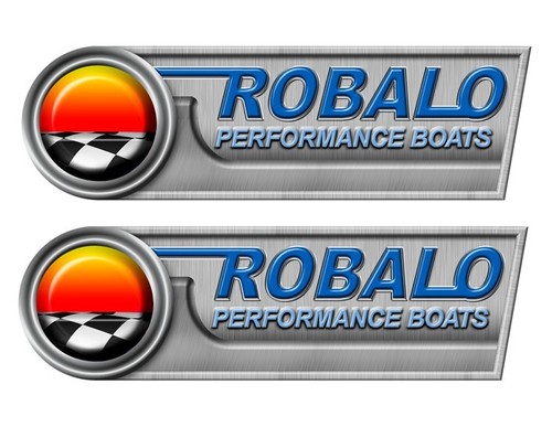 Robalo boat stickers - boat,