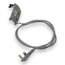 Lamona LAM8603 Dishwasher Power Cable and Noise Filter Holder with UK Wall Plug