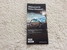 Volvo museum Leaflet brochure related 1800ES C70 Tractor Rally Gothenburg 2023