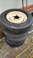 Land Rover Series 16" original steel wheels and tyres set of 4