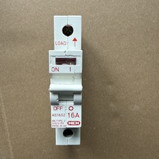 MEM 16A M6 Type 2 Single Pole