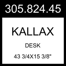 IKEA KALLAX Desk White  43