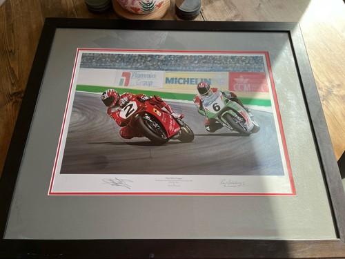 Carl fogarty signed ltd - signed,