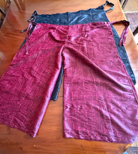 Wide leg wrap around palazzo - around,