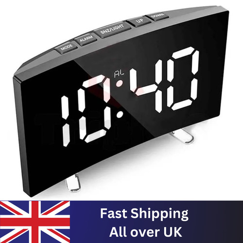 Electric alarm clock - alarm, for