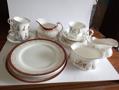 Bone china job lot - bone,