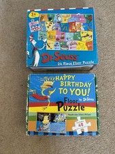 2 X Dr Seuss Floor Puzzles