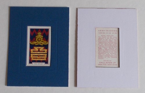 Cigarette card gallaher - gallaher's,