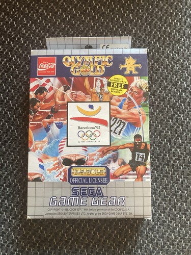 Olympic gold sega game - -, gear