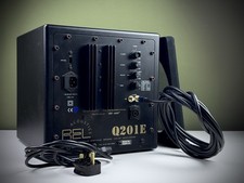 REL Q201e Active Subwoofer in Black Finish 
