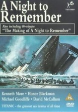 A Night to Remember DVD (1998) Kenneth More, Ward Baker (DIR) cert PG ***NEW***