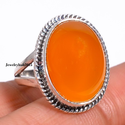 Orange carnelian gemstone - orange,