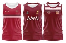 NRL Retro Heritage Jersey QLD Maroons Singlet State of Origin Queensland VEST 