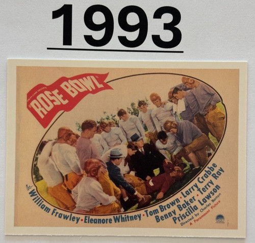 Rose bowl 1993 sports - bowl,