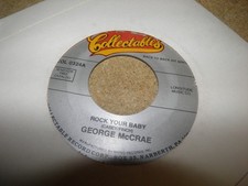 GEORGE McCRAE- ROCK YOUR BABY VINYL 7" 45RPM p
