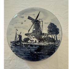 Delfts Blue Ceramic Round