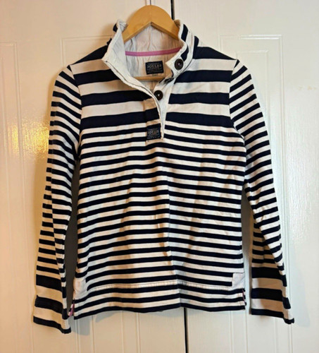 Joules navy white striped - &,