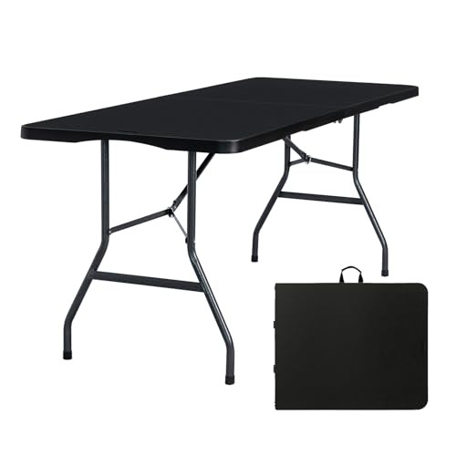 Folding table 6ft portable - folding,