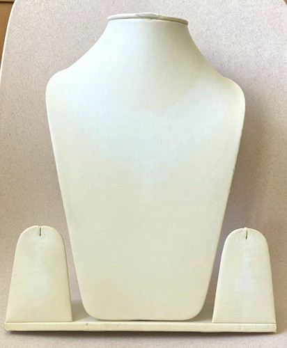 White faux leather jewellery - white,