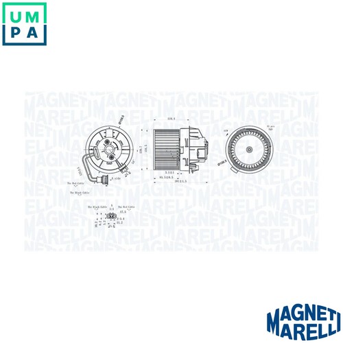 Interior blower 069412298010 - blower,