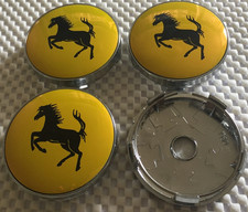 4x Ferrari Alloy Wheel Hub