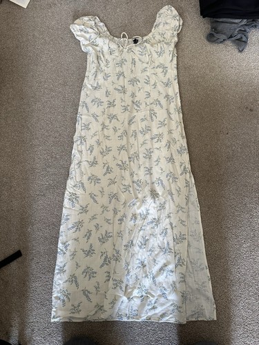 Floral midi dress - h&m,