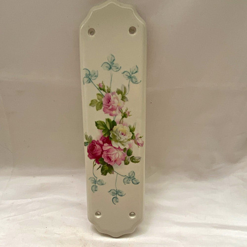 Floral ceramic finger - floral,