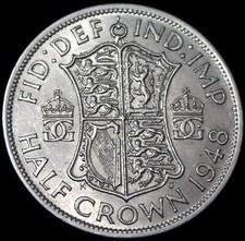 UK Half Crown 1948 George VI