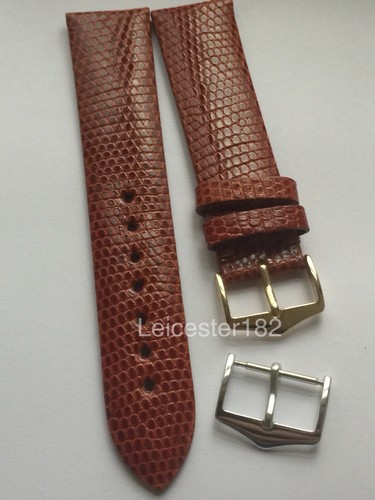 Genuine lizard brown watch - lizard,