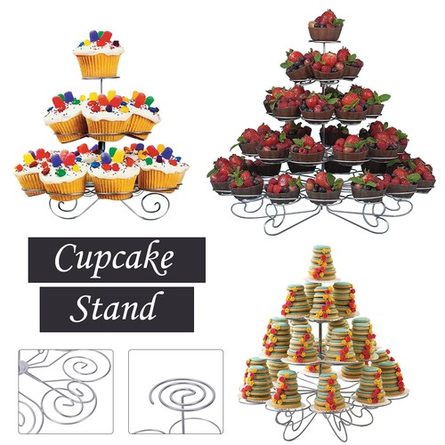 Cupcake stand metal - cupcake, tier