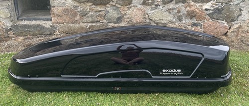 Exodus 580l roof box - exodus, black