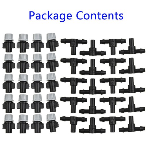 Misting nozzles tee - misting, nozzles+tee