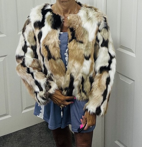 Women warm faux fur - warm,